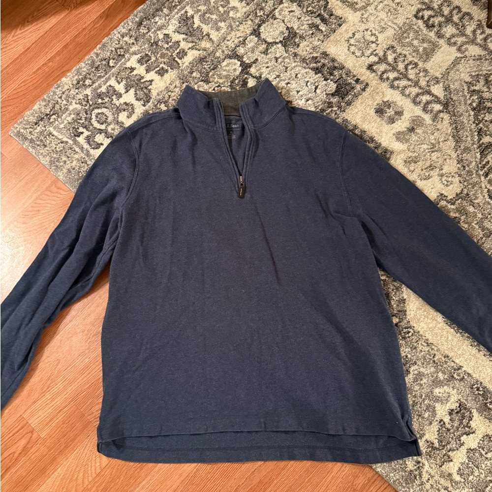 Never Worn LL Bean Quarter Zip Sweater 💙